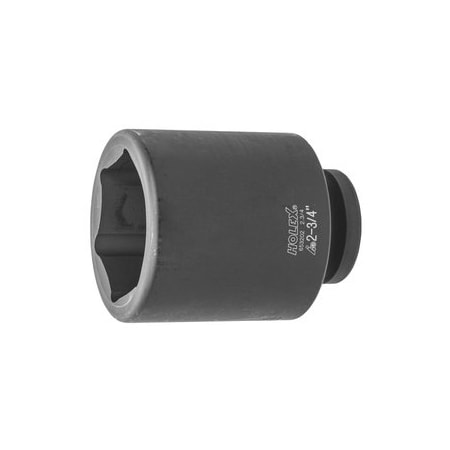 Holex Impact Socket, 1 inch Drive, 6 pt, Deep, 2-3/4 inch 653202 2.3/4
